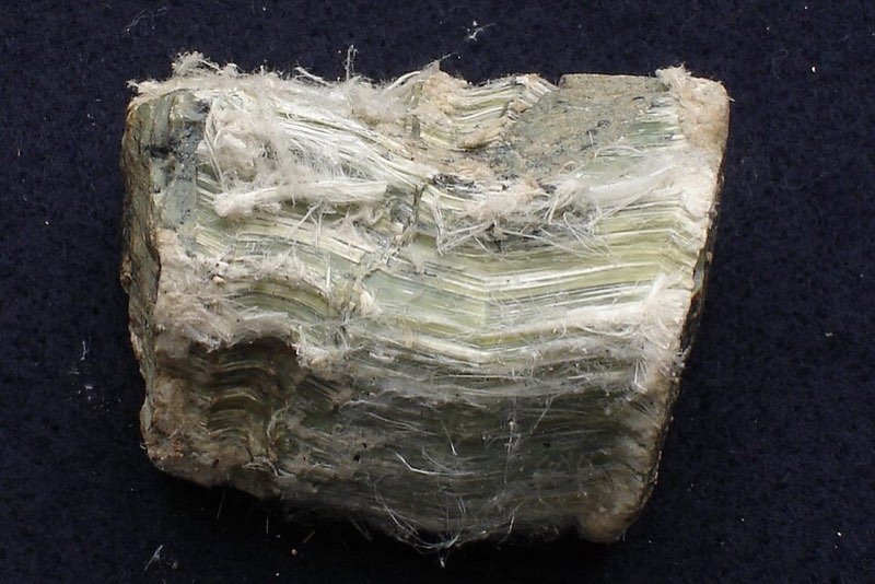 Chrysotile specimen