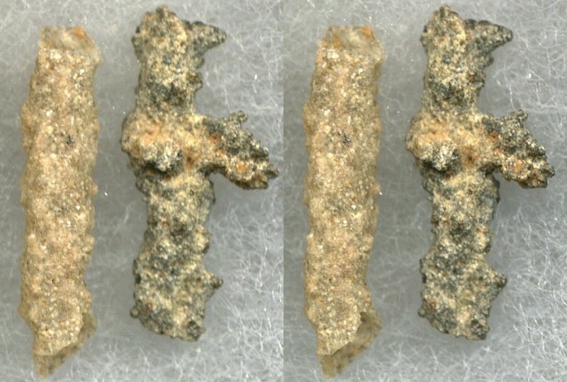Fulgurite specimen