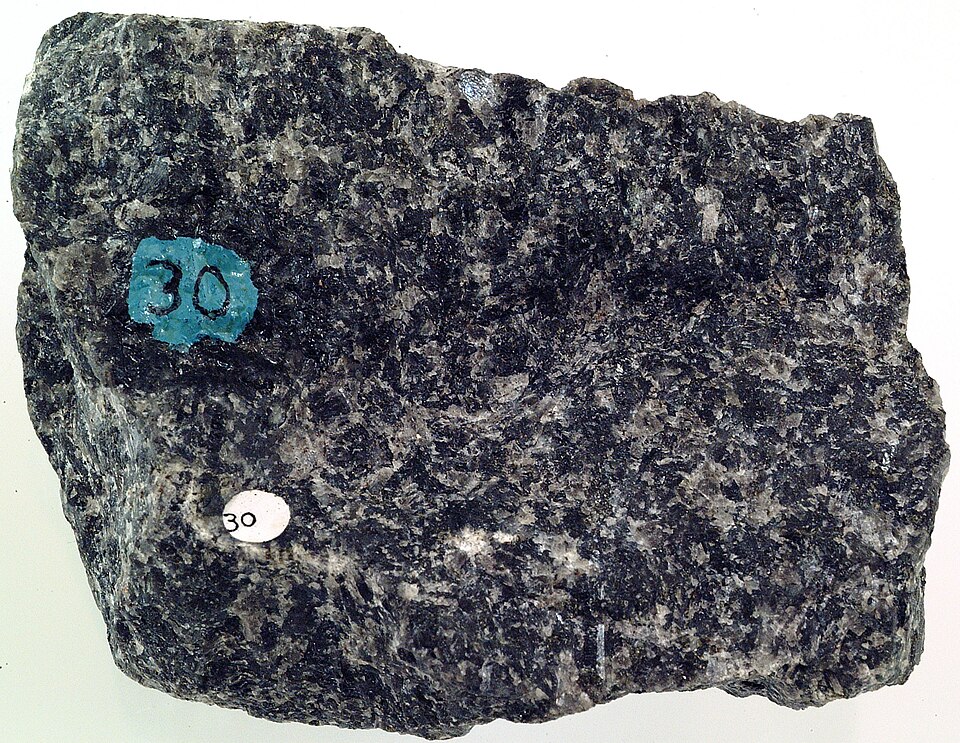 Gabbro specimen