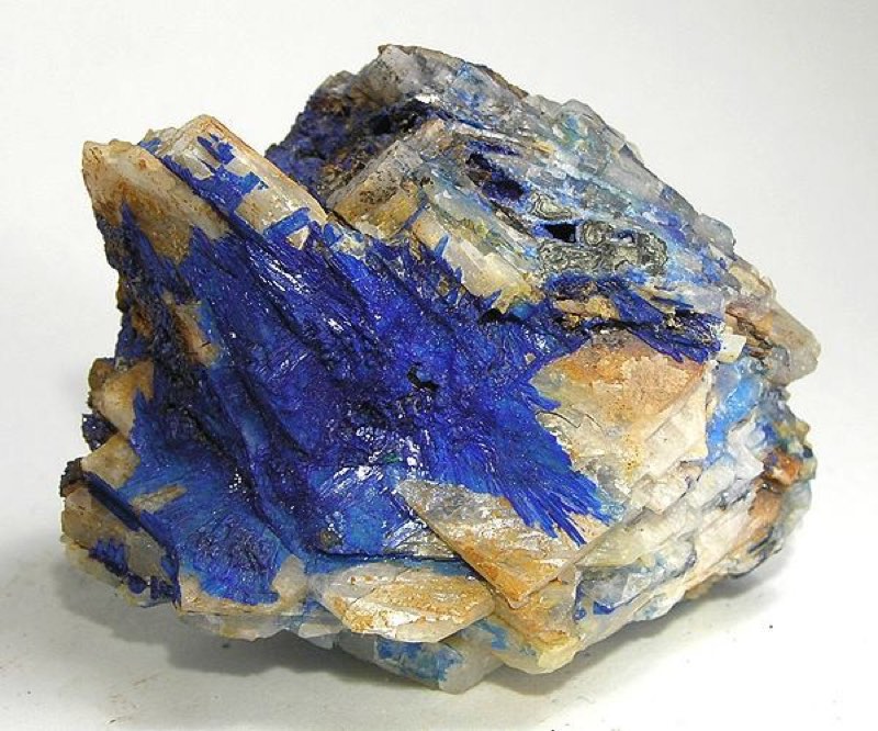 Linarite specimen