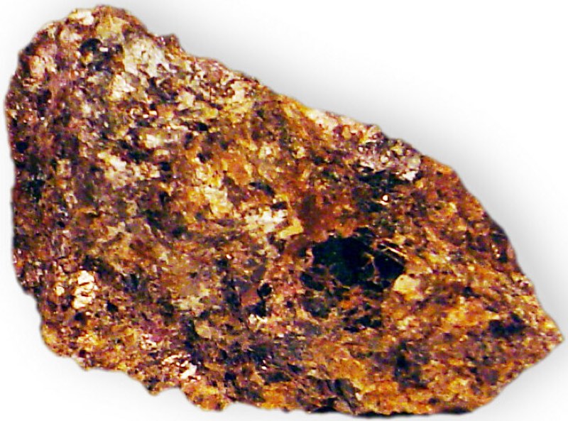 Rhodolite specimen